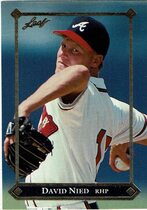 1992 Leaf Gold Rookies #BC-10 David Nied