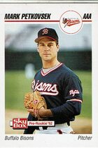 1992 SkyBox AAA #17 Mark Petkovsek