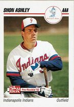 1992 SkyBox AAA #84 Shon Ashley