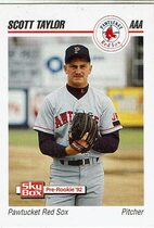 1992 SkyBox AAA #167 Scott Taylor