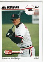 1992 SkyBox AAA #212 Ken Shamburg