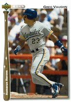 1992 Upper Deck Home Run Heroes #HR20 Greg Vaughn