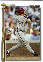 1992 Upper Deck Home Run Heroes #HR23 John Kruk