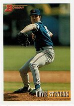 1993 Bowman Base Set #116 Dave Stevens