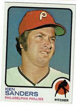 1973 Topps Base Set #246 Ken Sanders