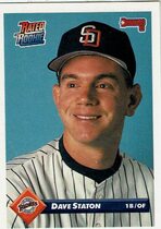 1993 Donruss Base Set #325 Dave Staton