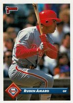 1993 Donruss Base Set #488 Ruben Amaro