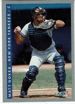 1993 Fleer Base Set #283 Matt Nokes