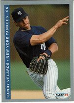 1993 Fleer Base Set #287 Randy Velarde