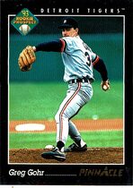 1993 Pinnacle Base Set #615 Greg Gohr
