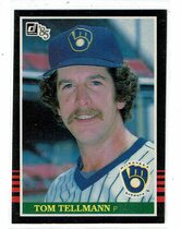 1985 Donruss Base Set #246 Tom Tellmann