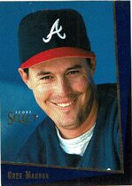 1993 Score Select Rookie/Traded #123T Greg Maddux