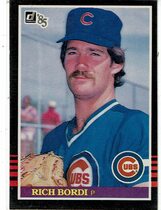1985 Donruss Base Set #289 Rich Bordi