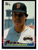 1985 Donruss Base Set #509 Atlee Hammaker