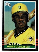 1985 Donruss Base Set #600 Denny Gonzalez