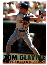 1993 Fleer Glavine #11 Tom Glavine