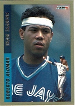 1993 Fleer Team Leaders AL #9 Roberto Alomar