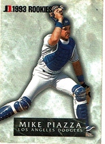 1993 Jimmy Dean Rookies #8 Mike Piazza