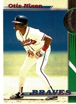 1993 Stadium Club Braves #16 Otis Nixon