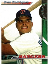 1993 Stadium Club Rangers #10 Ivan Rodriguez