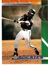 1993 Stadium Club Rockies #2 Quinton McCracken