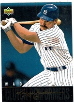 1993 Upper Deck Clutch Performers #R2 Wade Boggs