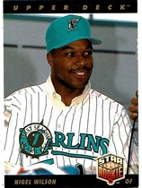 1993 Upper Deck Marlins #9 Nigel Wilson