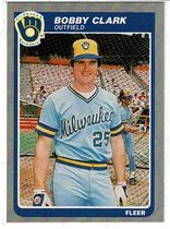 1985 Fleer Base Set #578 Bobby Clark