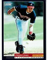 1994 Score Base Set #572 Chipper Jones