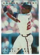 1994 Fleer Golden Moments #8 Fred McGriff