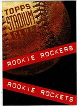 1994 Stadium Club Infocards 6 Card Set #1 Infocard