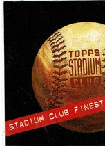 1994 Stadium Club Infocards 6 Card Set #6 Infocard