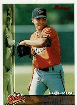 1995 Bowman Base Set #121 Calvin Maduro