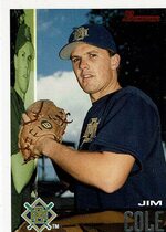 1995 Bowman Base Set #187 James Cole