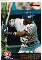 1995 Bowman Base Set #437 Rondell White