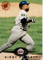 1995 Stadium Club Base Set #450 Kirby Puckett