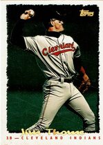 1995 Topps Cyberstats #169 Jim Thome