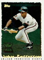 1995 Topps Cyberstats #348 John Patterson