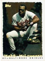 1995 Topps Cyberstats #373 Mark McLemore