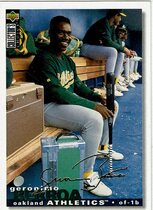 1995 Upper Deck Collectors Choice Gold Signature #131 Geronimo Berroa