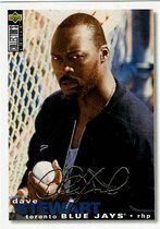 1995 Upper Deck Collectors Choice Gold Signature #151 Dave Stewart