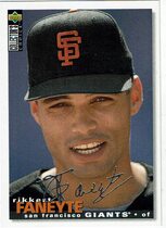 1995 Upper Deck Collectors Choice Silver Signature #260 Rikkert Faneyte