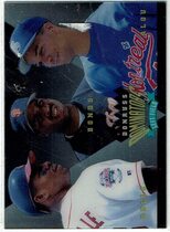 1995 Donruss Dominators #7 Alou|Belle|Bonds