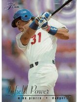 1995 Flair Infield Power #7 Mike Piazza