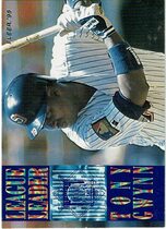 1995 Fleer League Leaders #6 Tony Gwynn