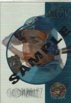 1995 Pinnacle Sportflix UC3 Clear Shots Promos #PCS10 Alex Gonzalez Promo