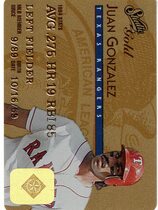 1995 Studio Gold Series #21 Juan Gonzalez