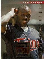 1996 Donruss Press Proofs #432 Matt Lawton