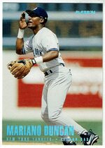 1996 Fleer Update Tiffany #U58 Mariano Duncan
