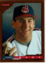 1996 Score Dugout Collection Set B #B75 Charles Nagy
